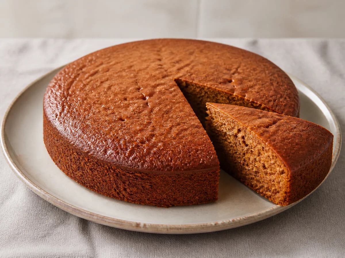 Bolo de Gengibre e Mel