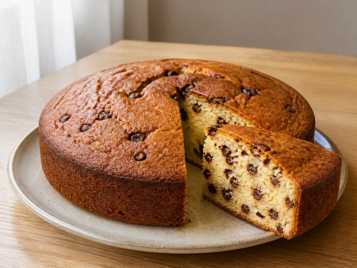 Bolo de Iogurte com Chocolate