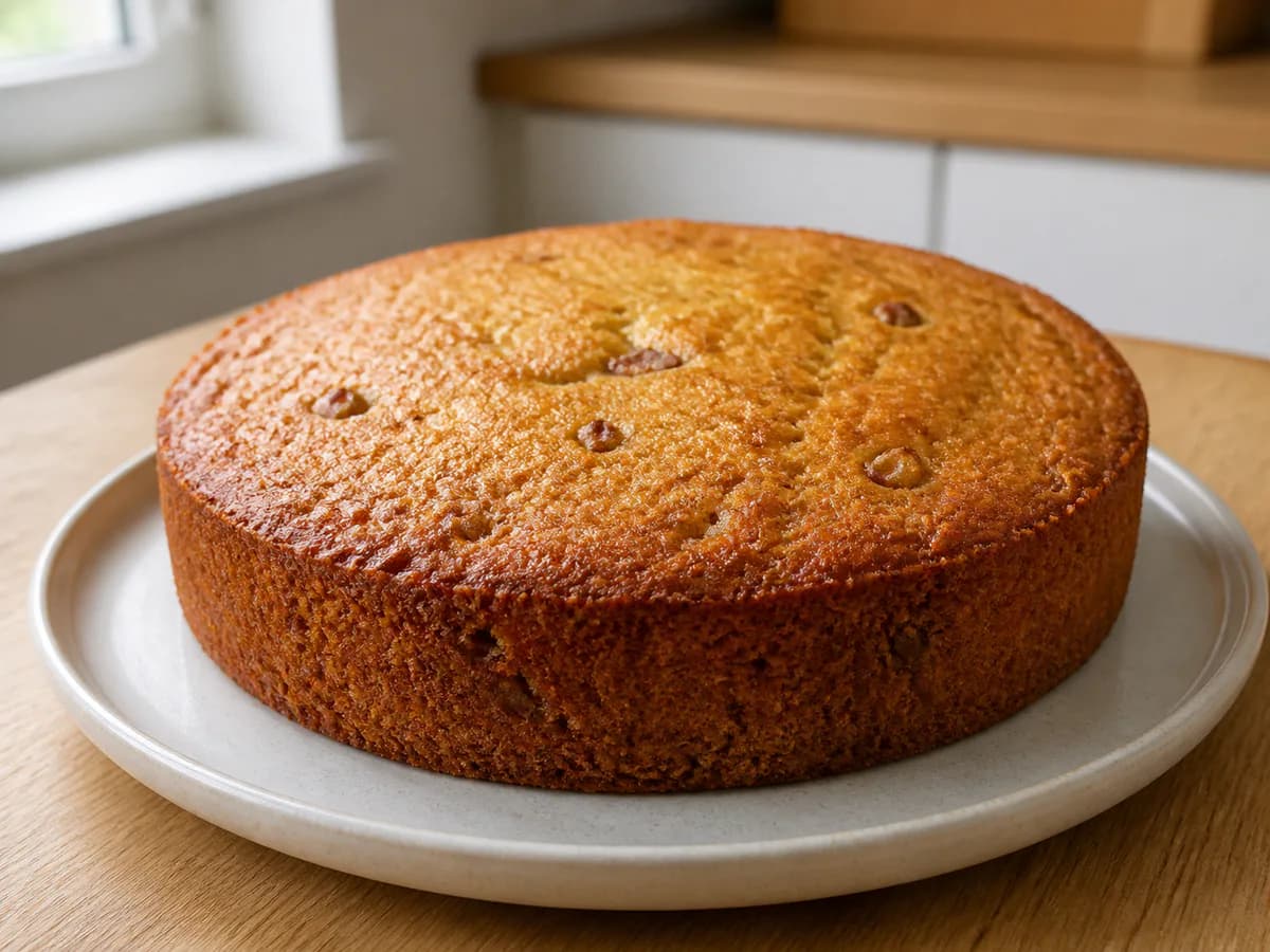Bolo de Laranja e Noz