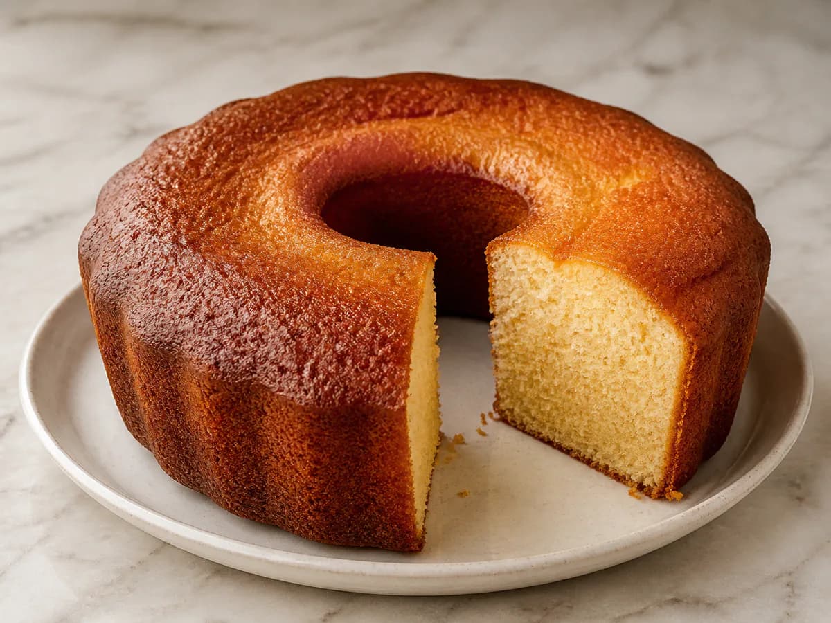 Bolo de Leite Quente
