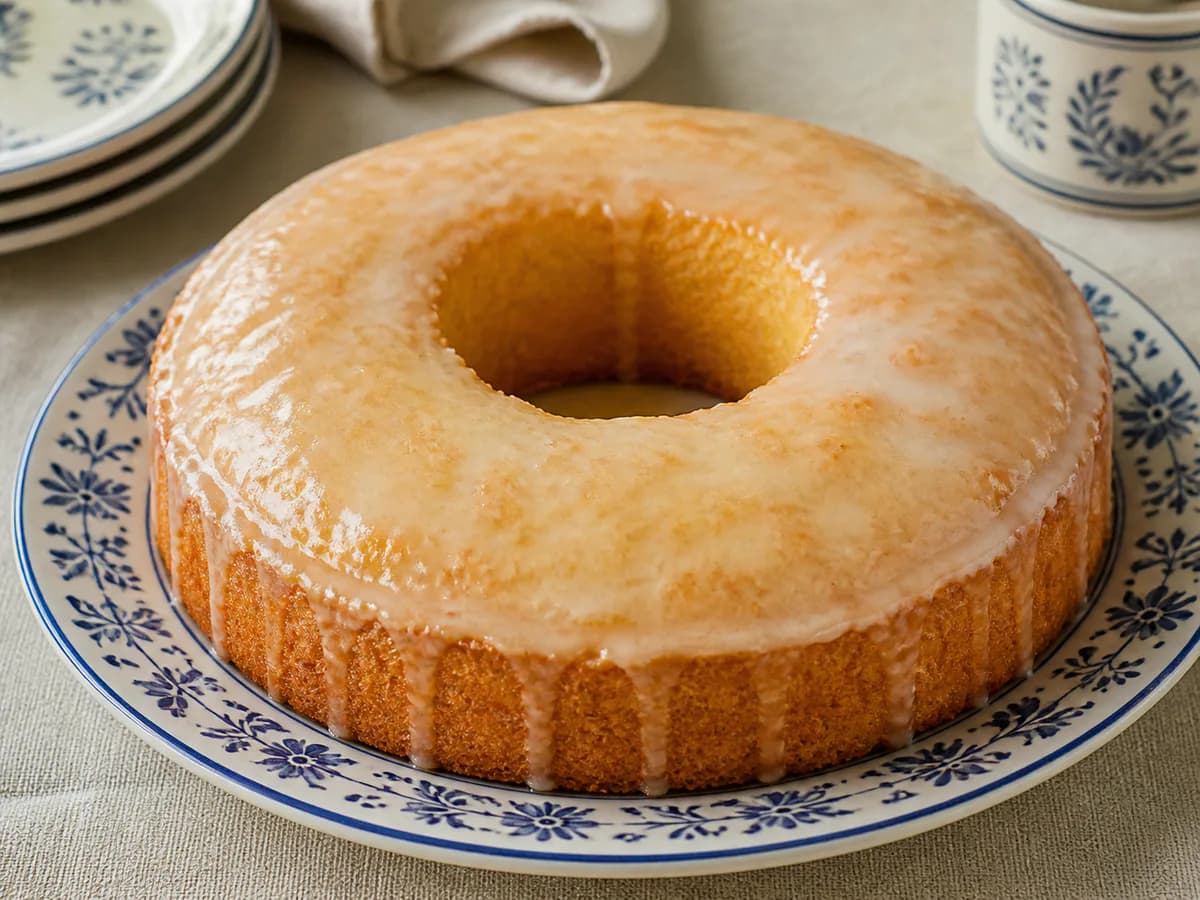 Bolo de Limão Molhado Perfeito
