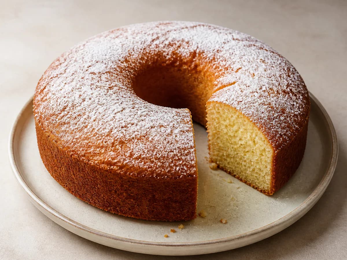Bolo de Limão e Coco