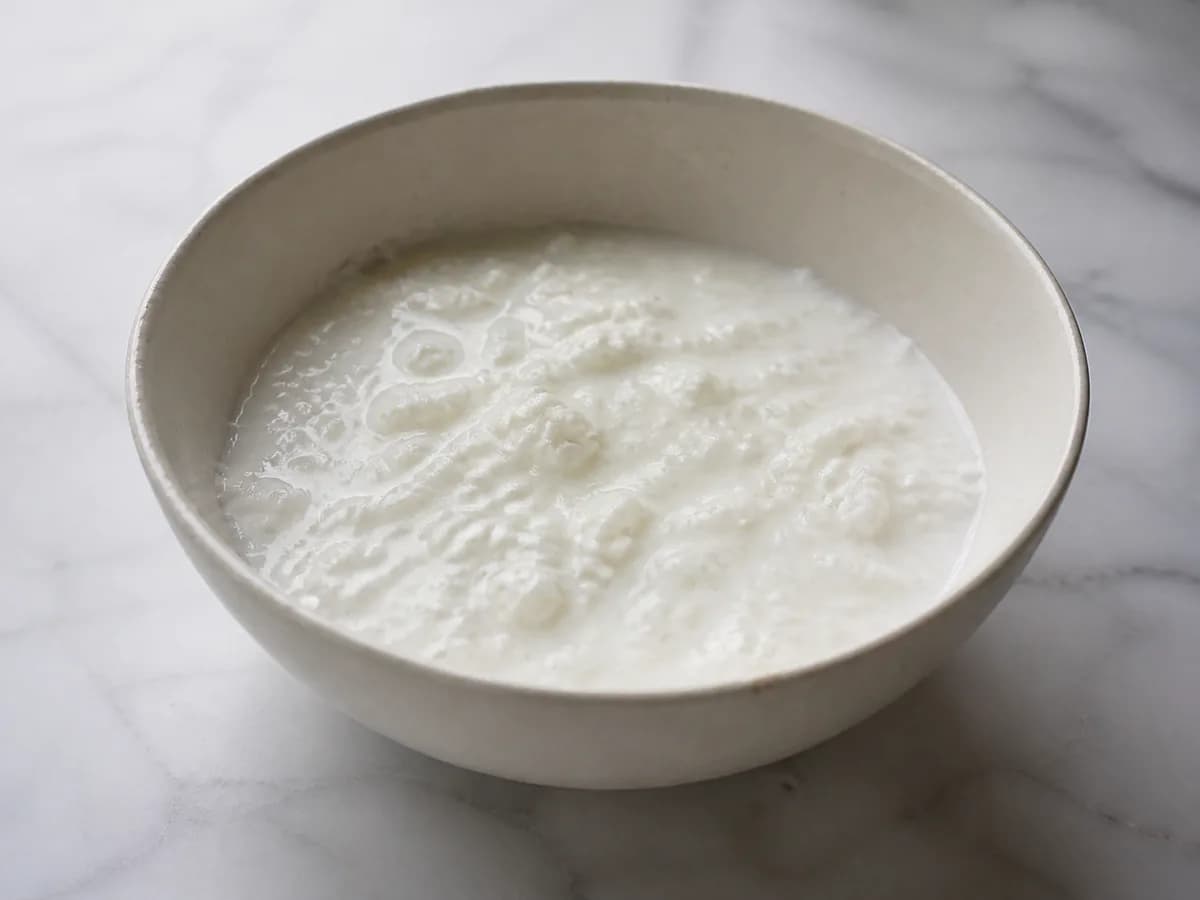 Preparação de Bolo de Limão e Coco durante a confeção