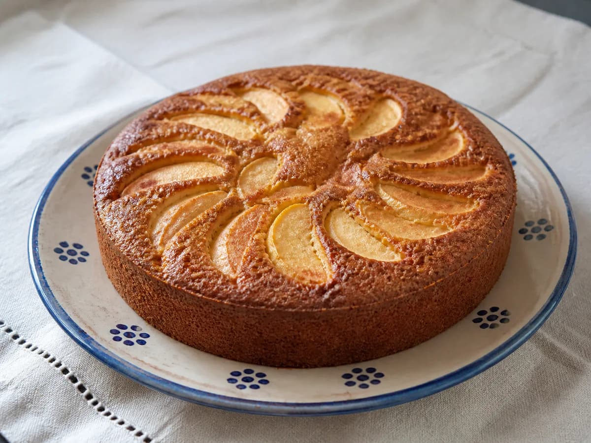 Bolo de Maçã e Mel
