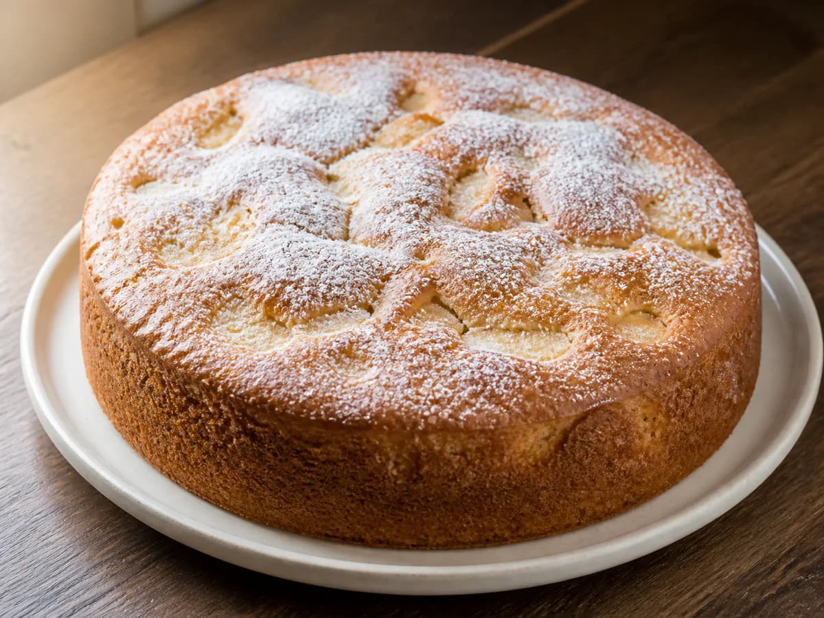 Bolo de Maçã Fofinho