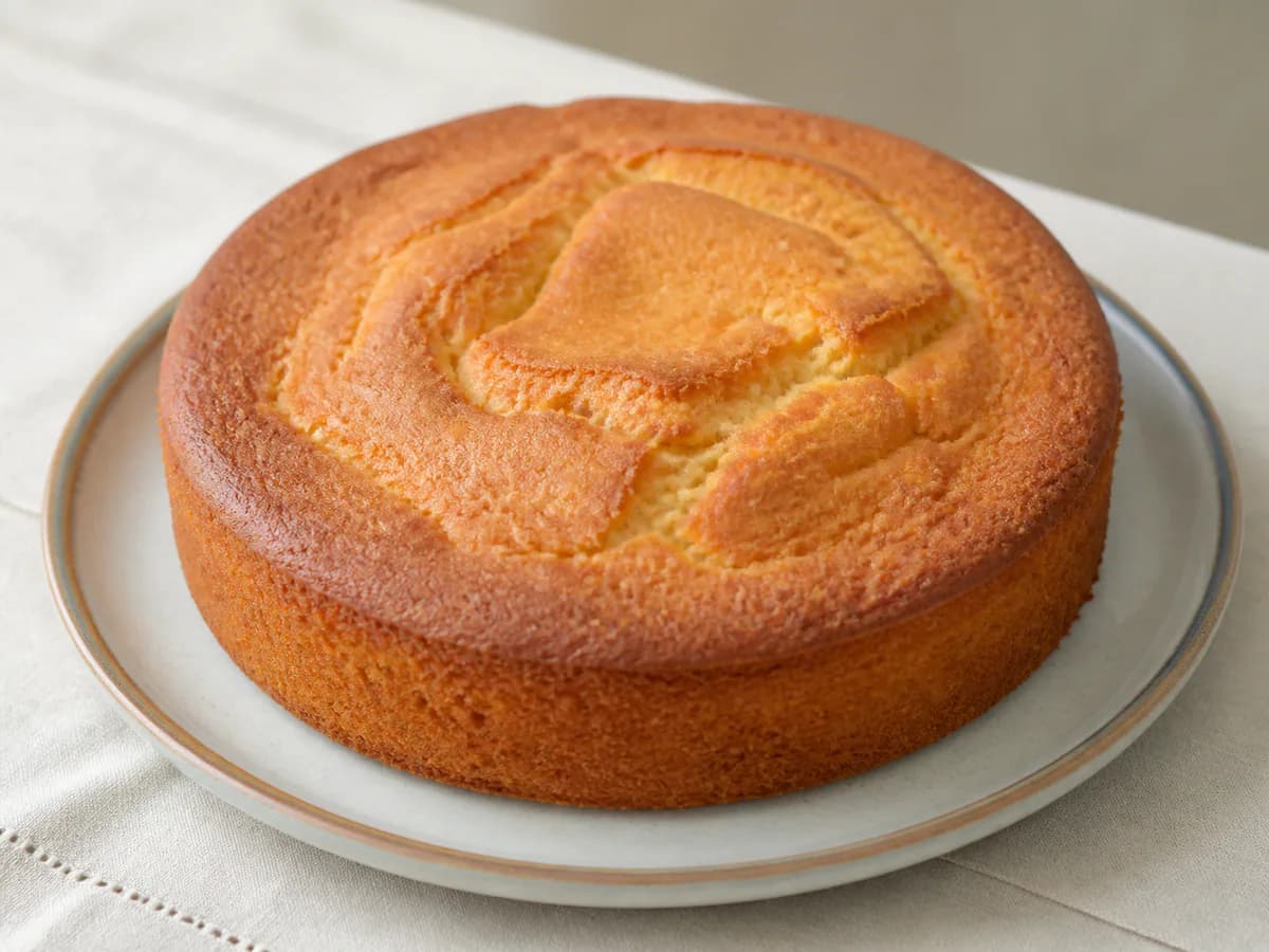 Bolo de Requeijão e Canela