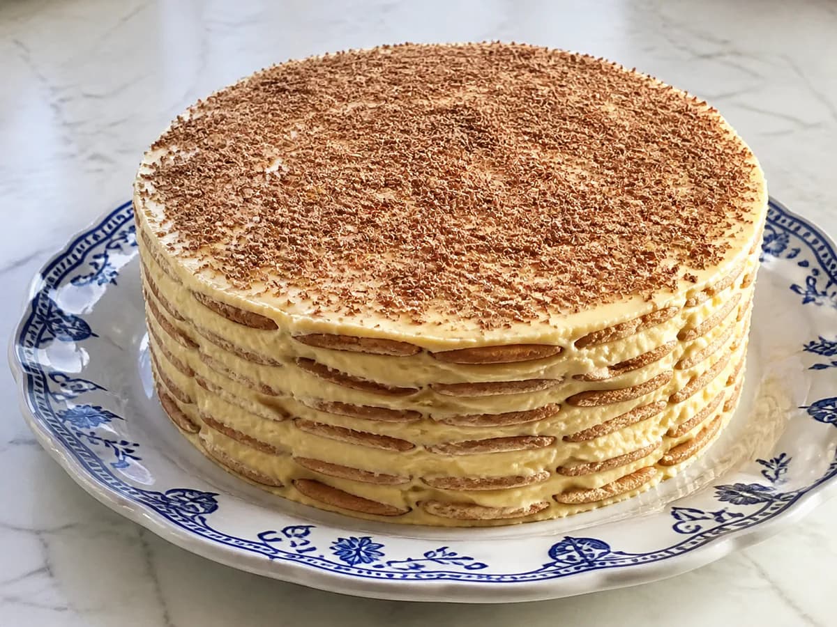 Bolo de Bolacha Espanhol