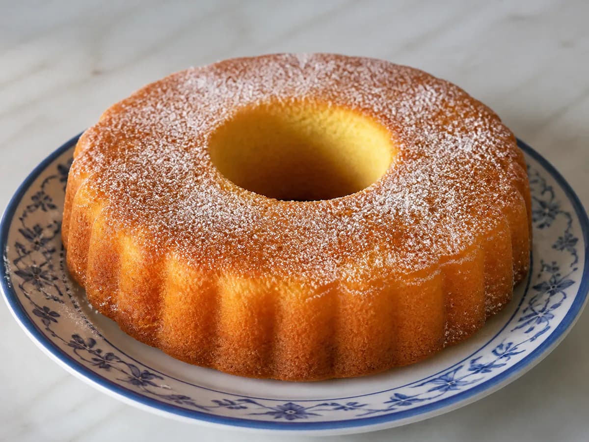 Bolo de Iogurte e Limão