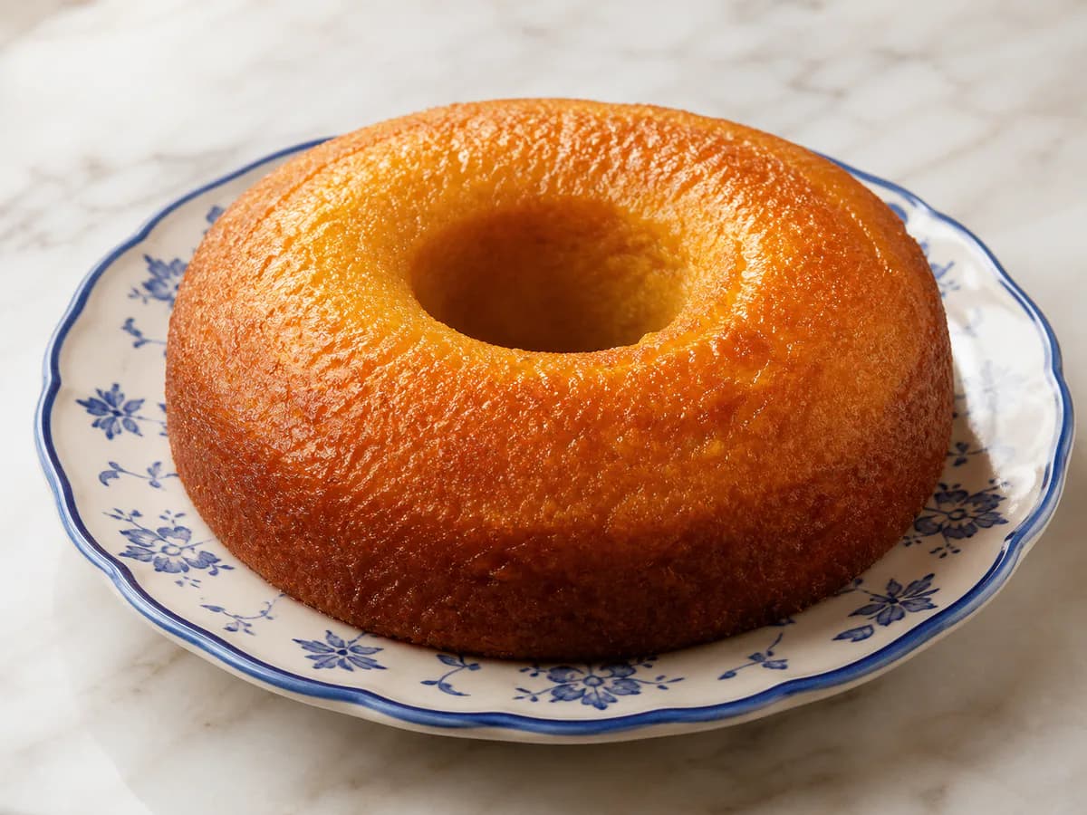 Bolo Laranja Ensopado