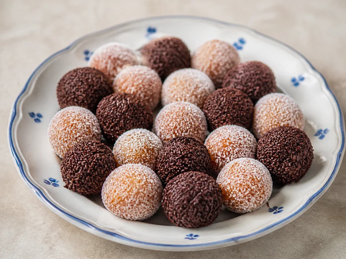 Brigadeiros de Abóbora com Canela