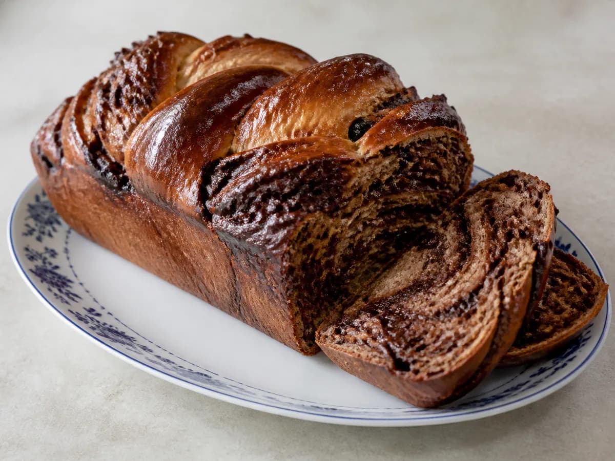 Brioche de Chocolate Húmido