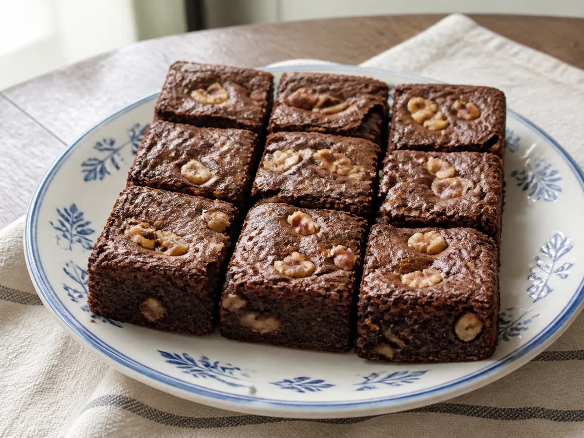 Brownie de Nutella e Nozes