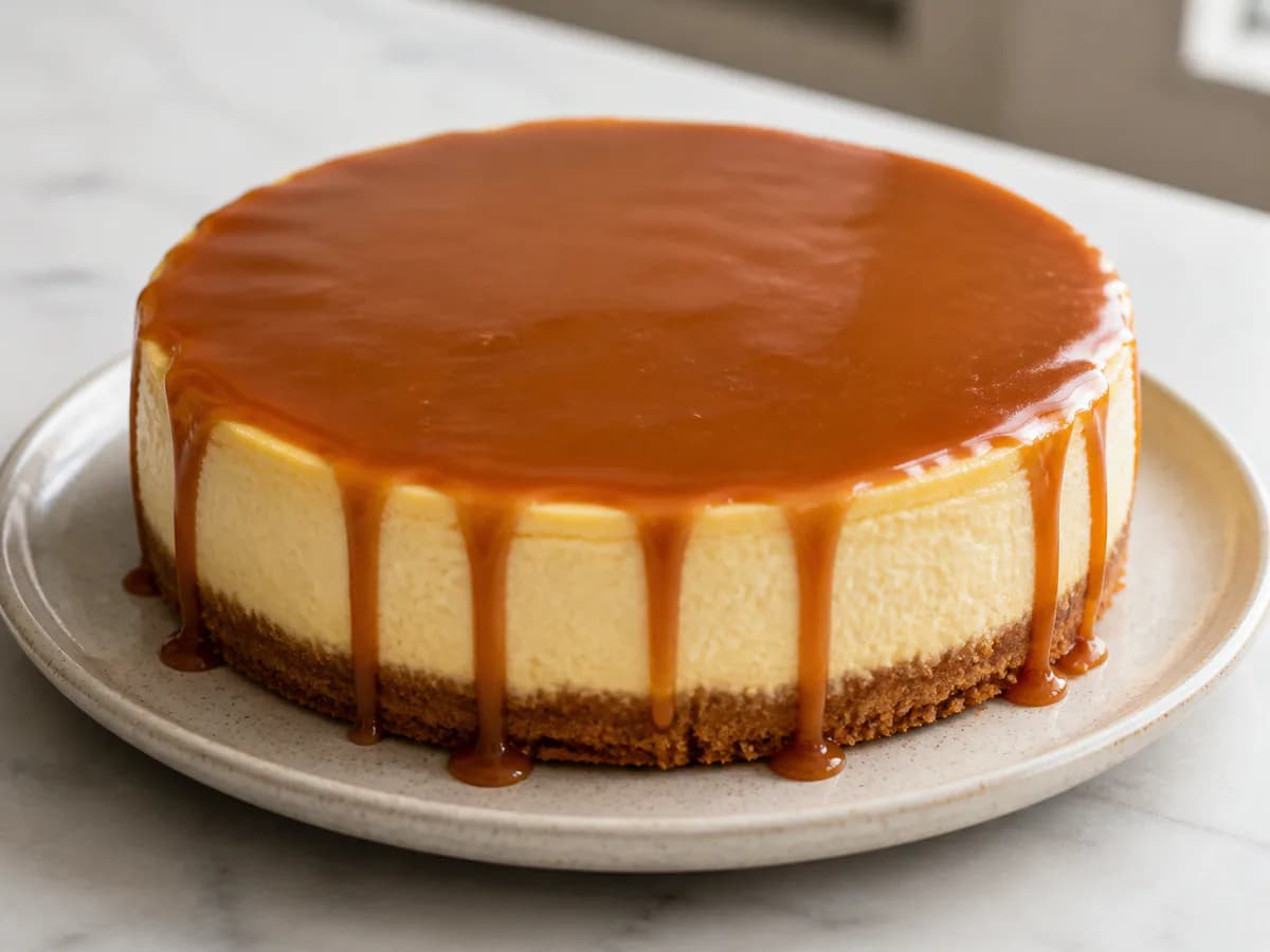 Cheesecake de Caramelo Salgado