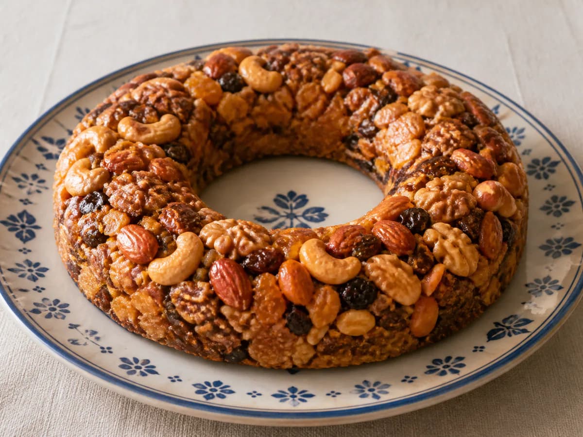 Coroa de Frutos Secos