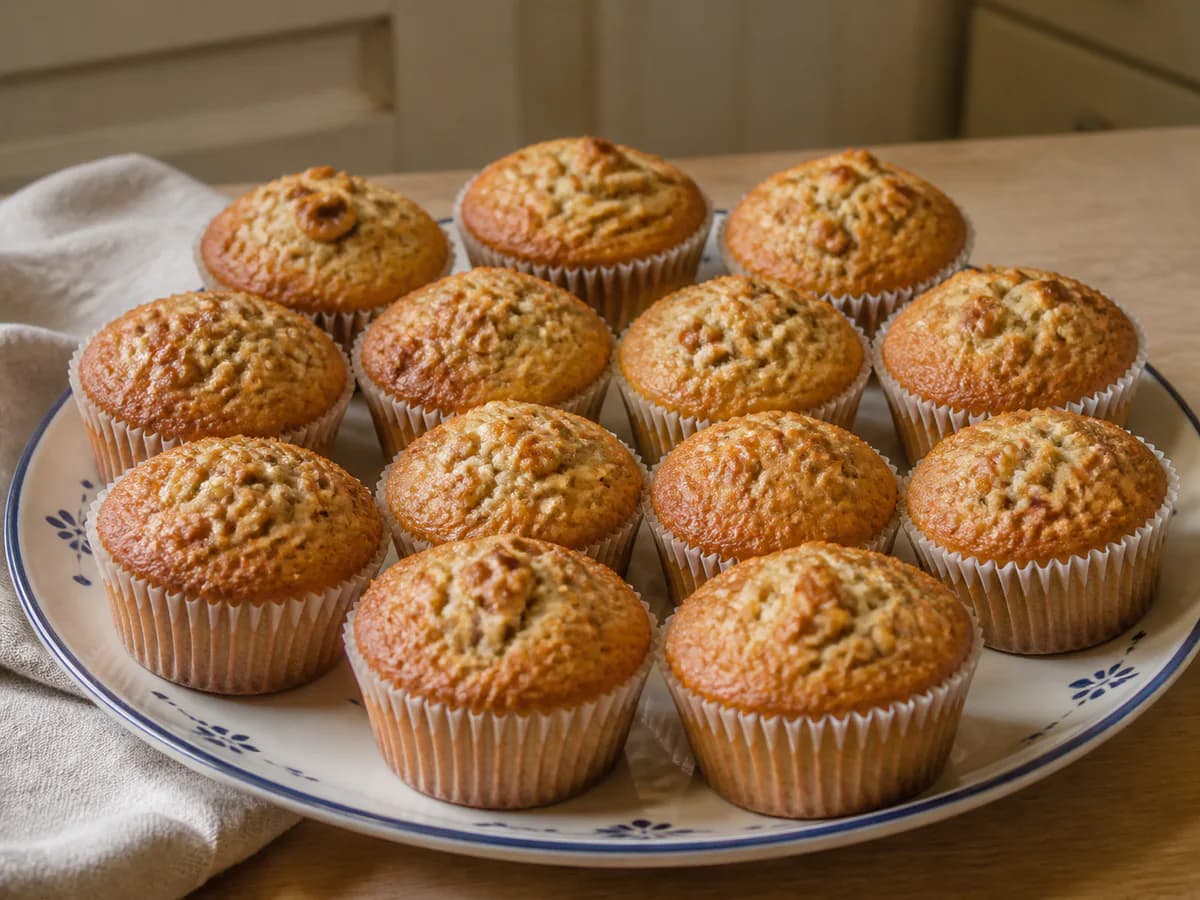 Cupcakes de Nozes Bimby