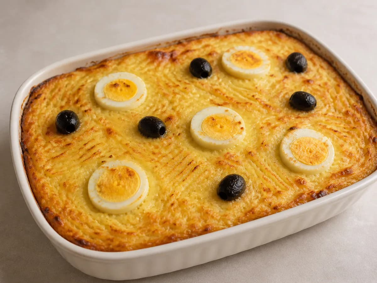 Empadão de Bacalhau à Minhota