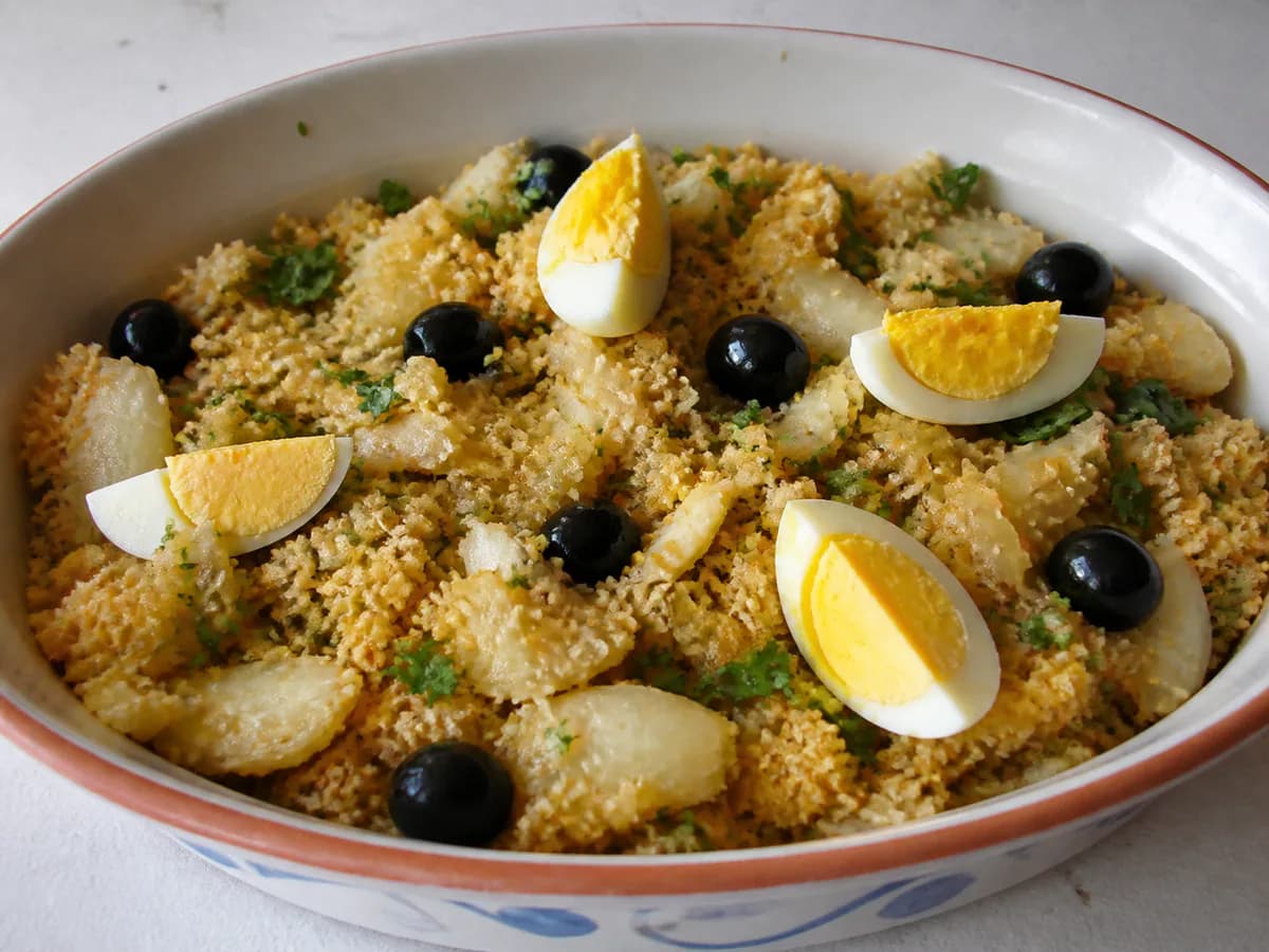 Farofias de Bacalhau