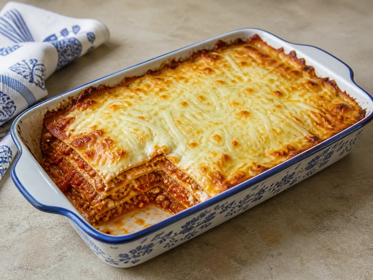 Lasanha de Soja à Portuguesa