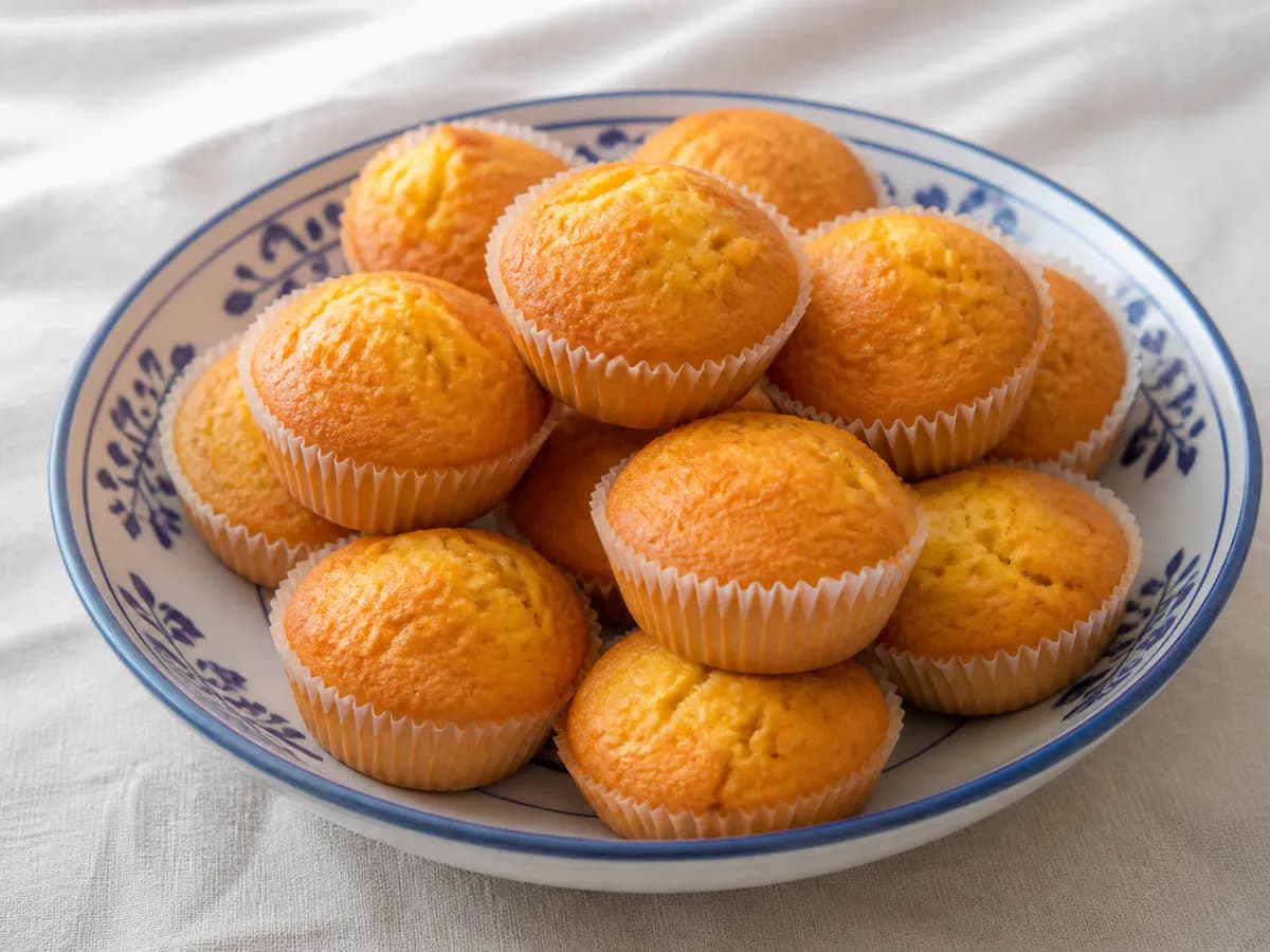 Madalenas de Laranja