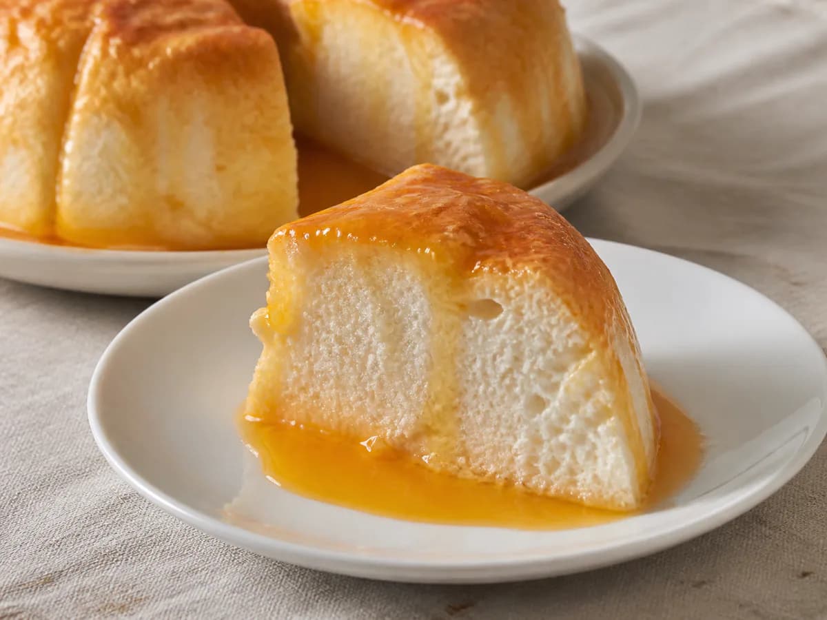 Pormenor de uma porção de Molotof de Laranja