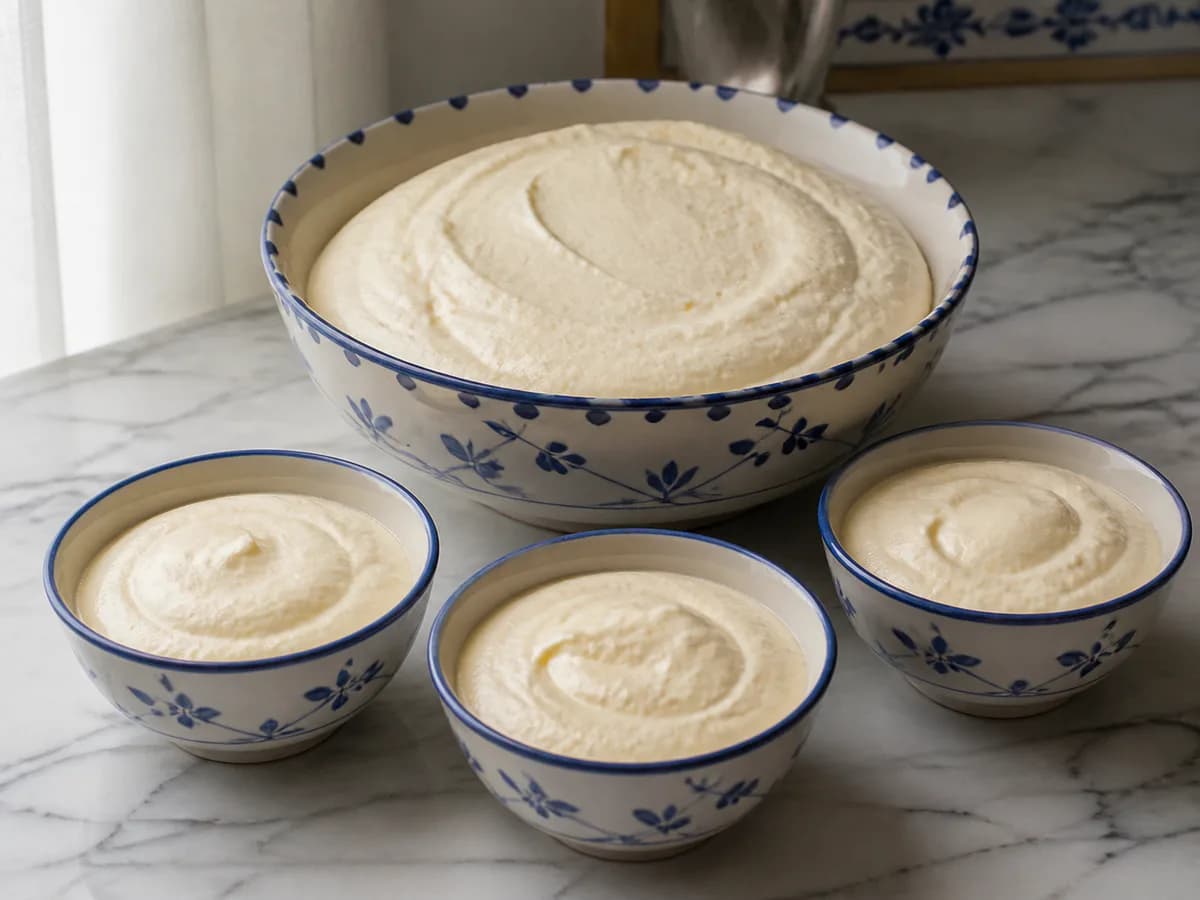 Mousse de Leite Condensado com Baunilha