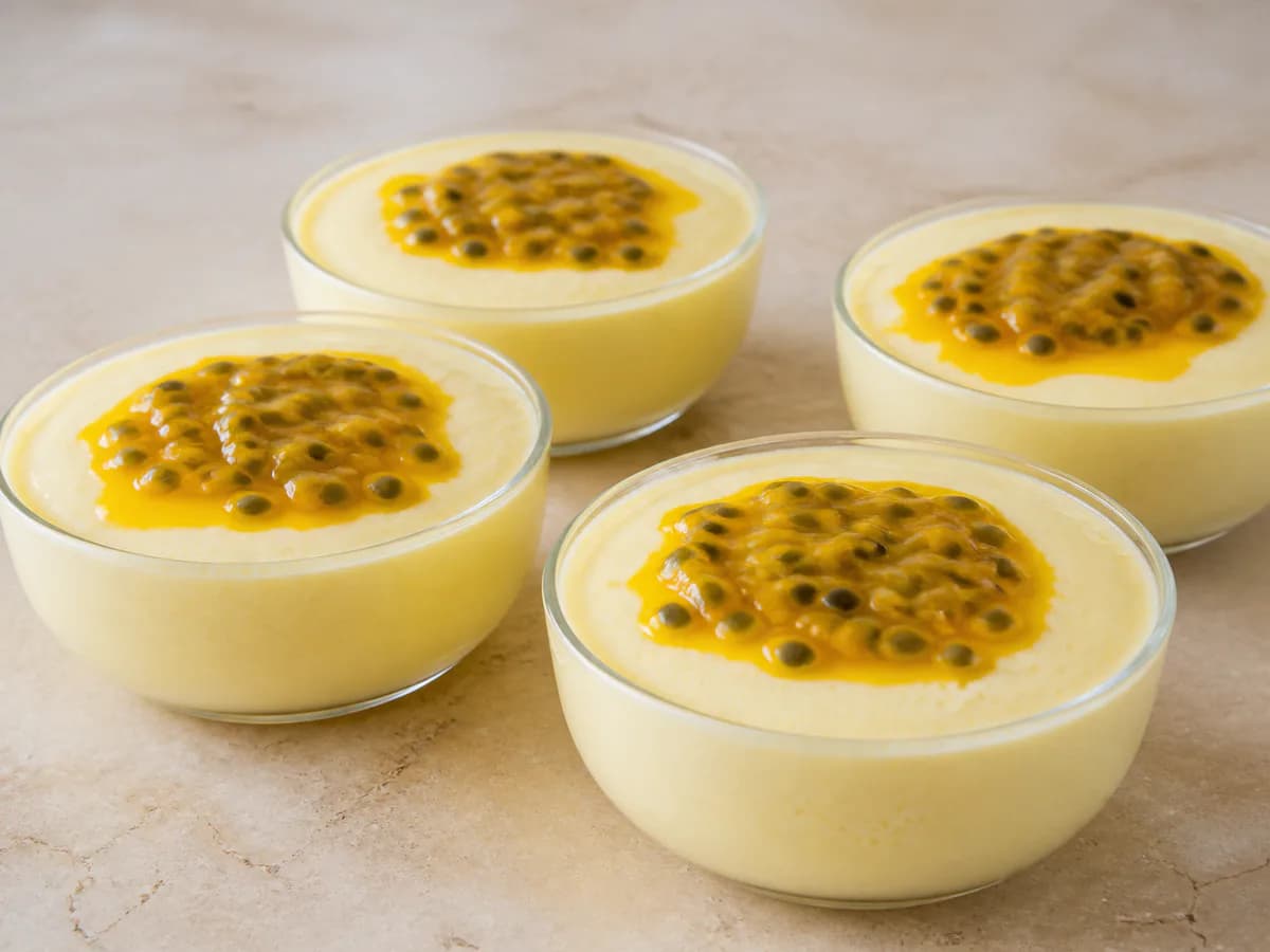 Mousse de Maracujá Light