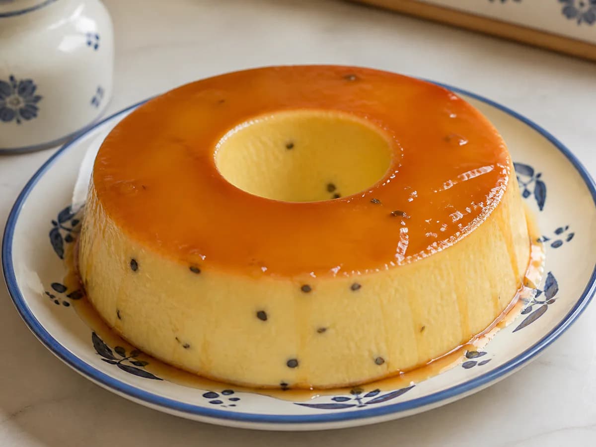 Mousse Pudim de Maracujá