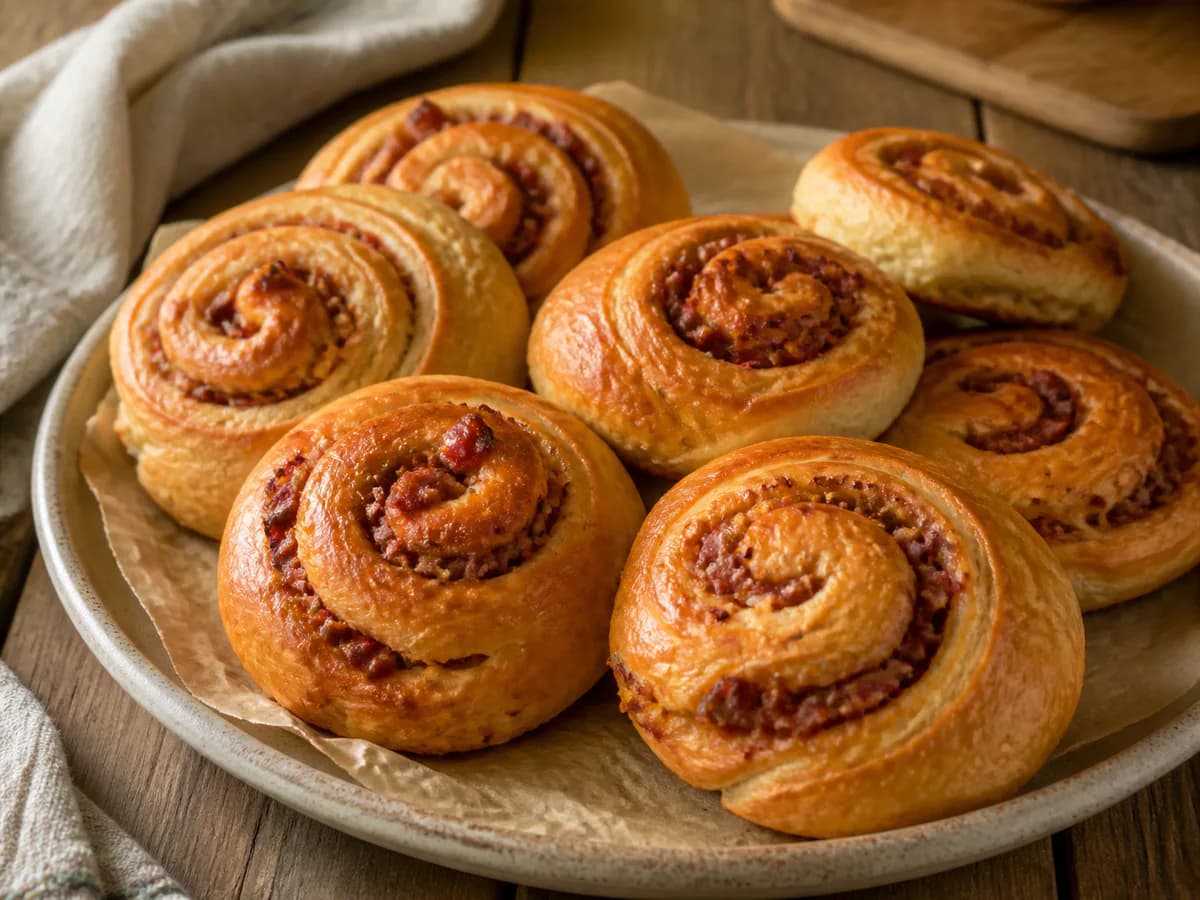 Pãezinhos de Linguiça