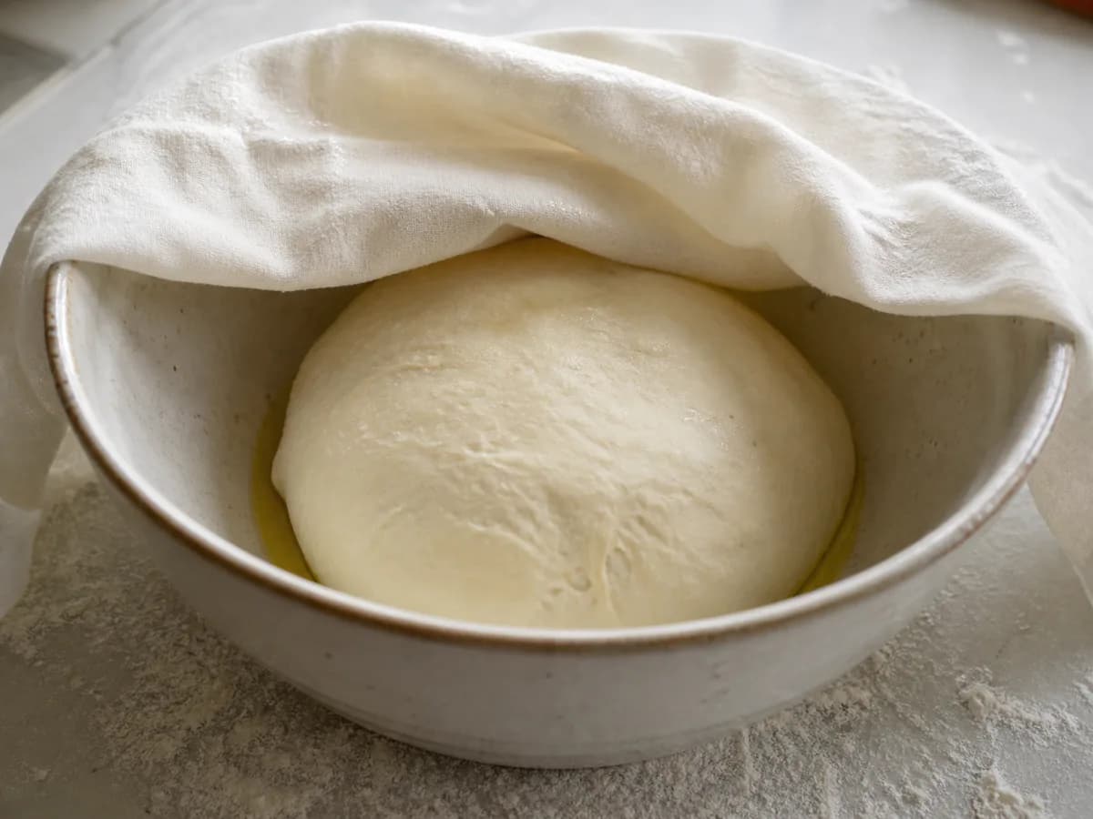Preparação de Pão Caseiro durante a confeção