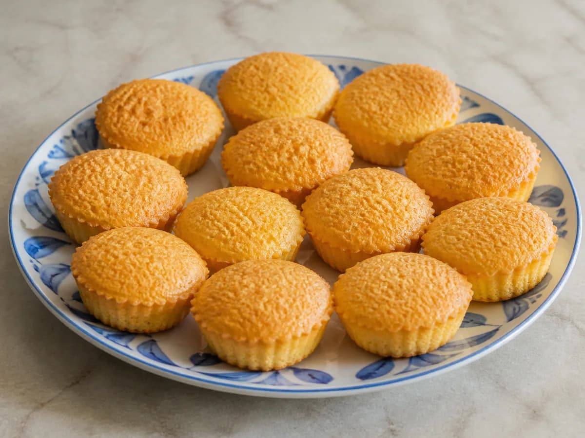 Pão de Ló em Miniatura