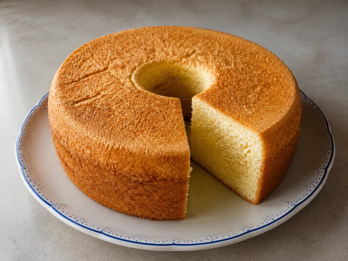 Pão de Ló Fofinho e Húmido