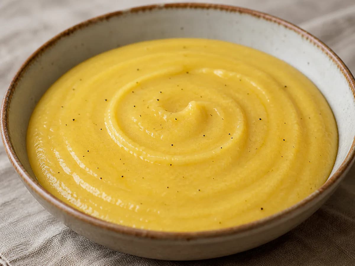 Pormenor de uma porção de Papas de Carolo de Milho