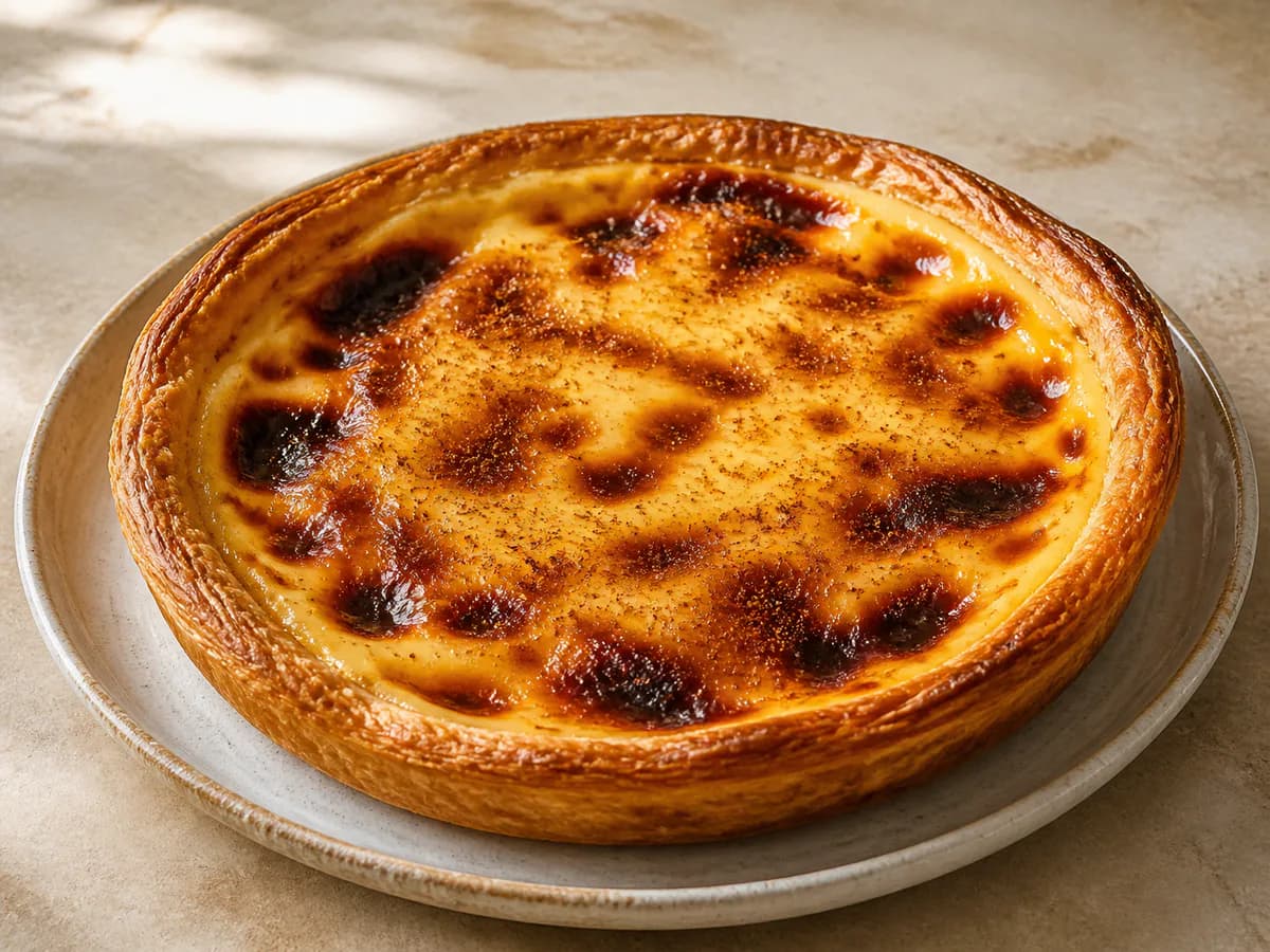 Pastel de Nata em Tarte