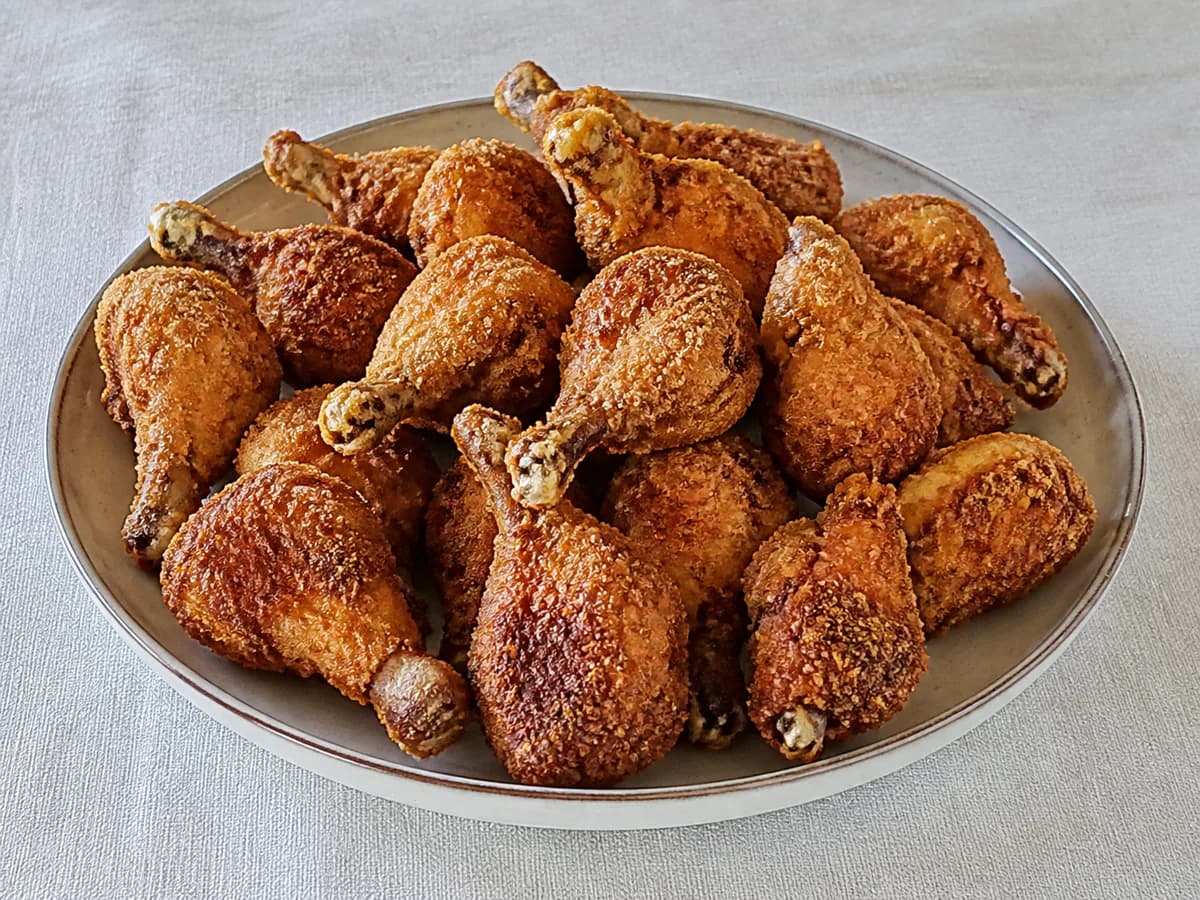 Perninhas de Frango Fritas à Portuguesa