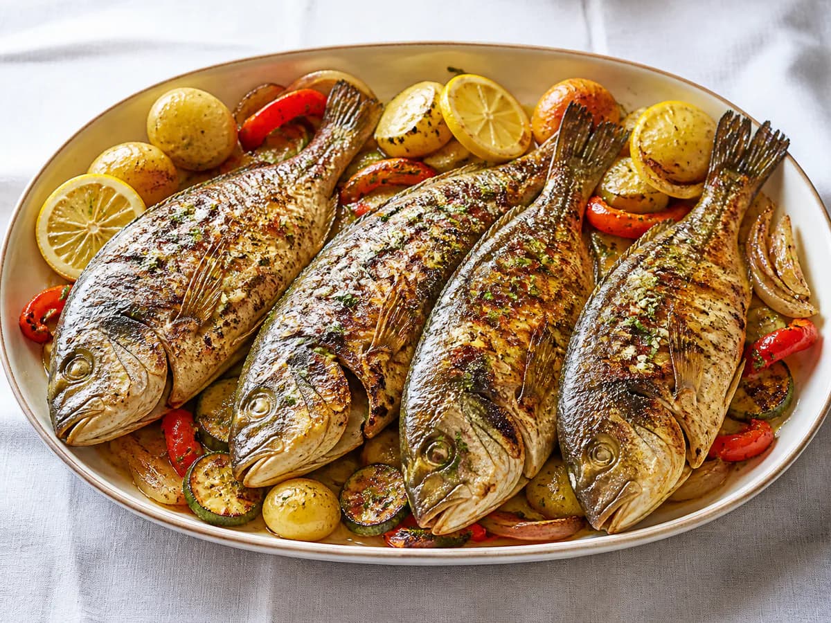 Peixe Fresco Grelhado à Moda de Portimão