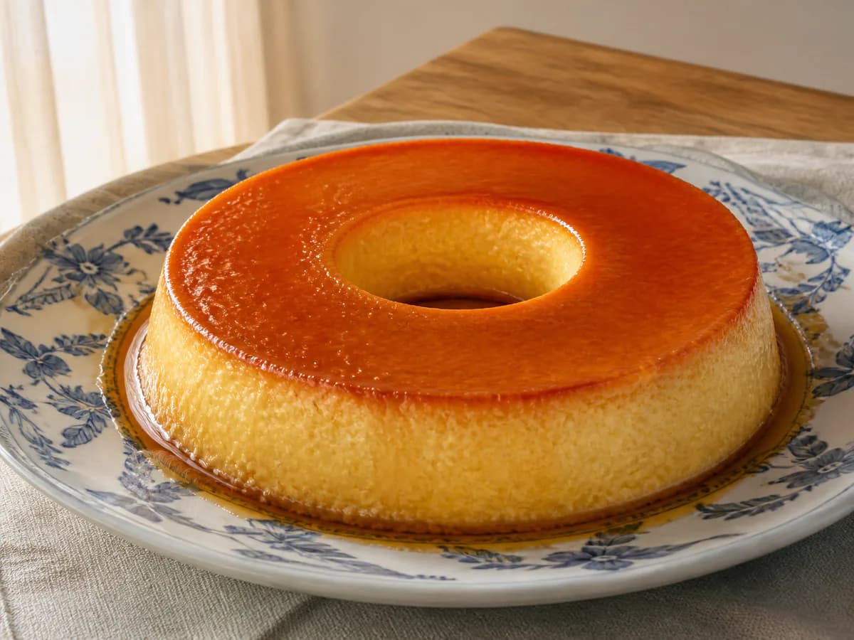 Pudim de Coco Cremoso
