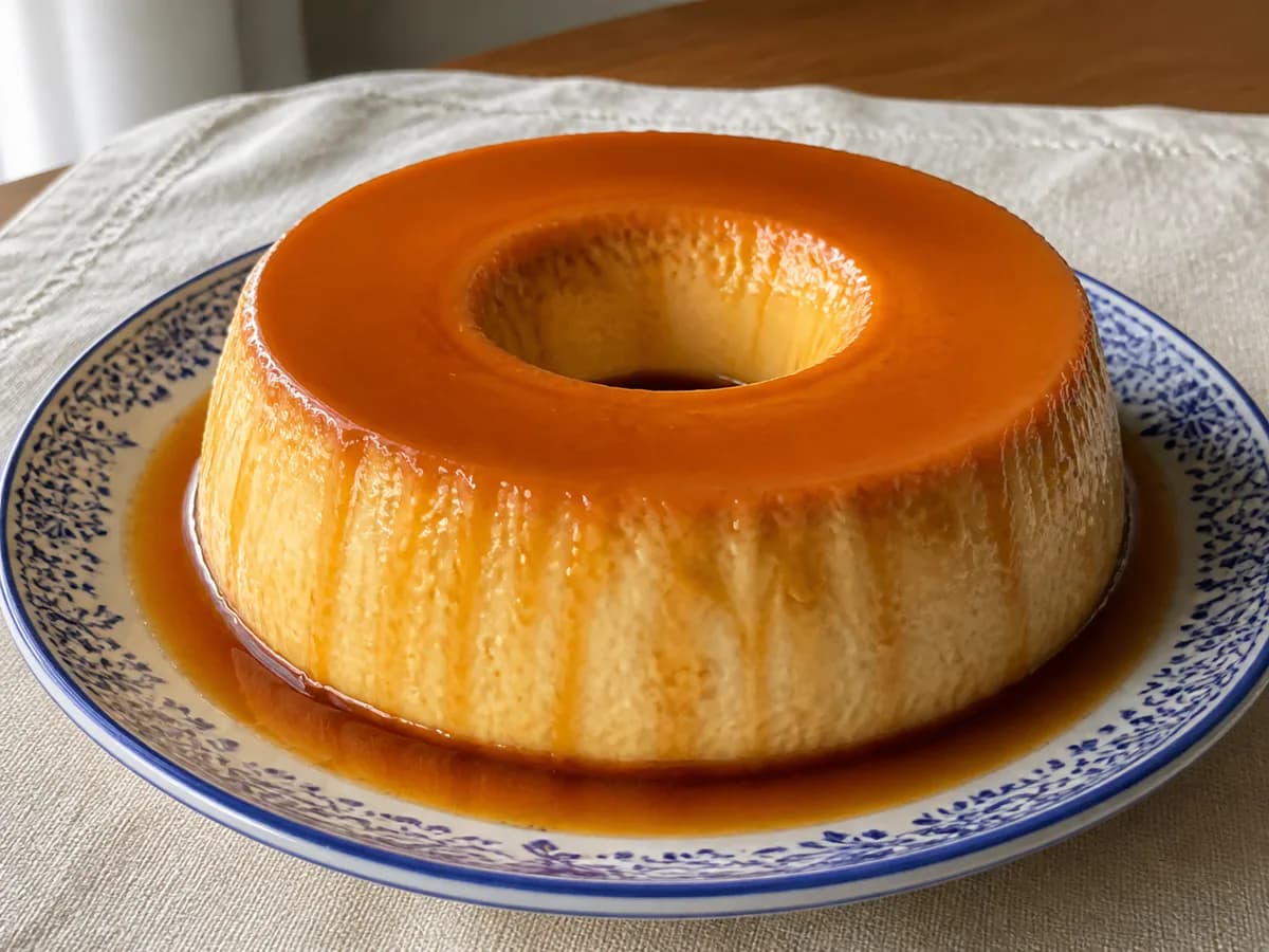Pudim de Queijo Fresco Cremoso