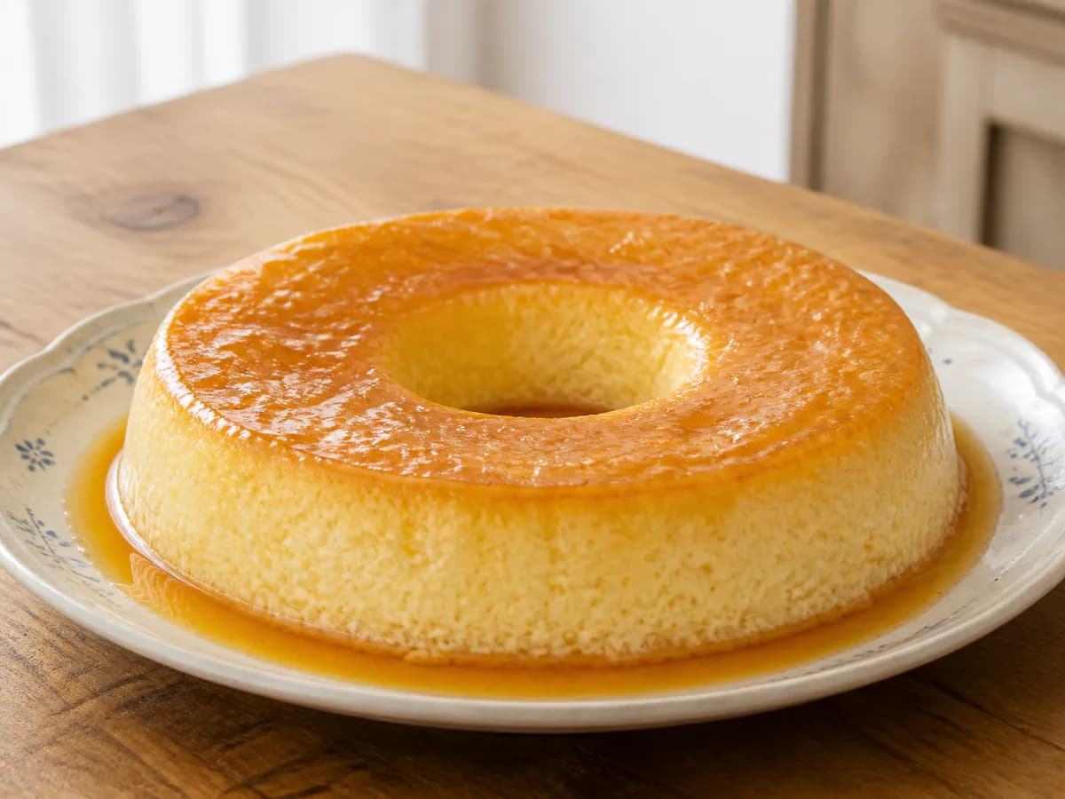 Pudim de Tapioca Cremoso