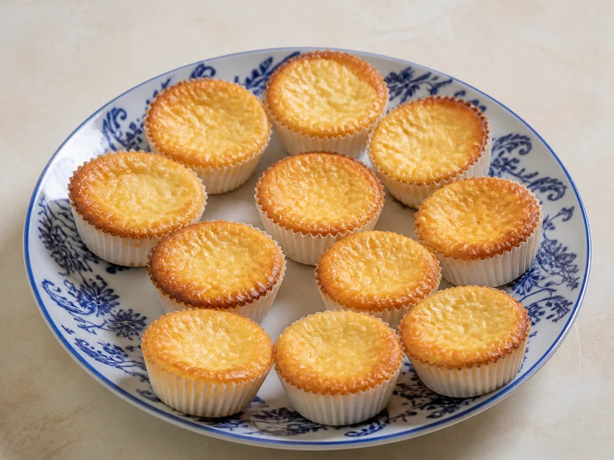 Queijadas de Iogurte