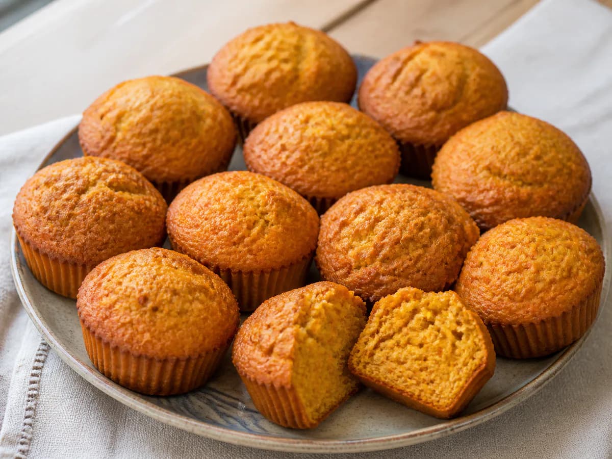 Queques de Cenoura Deliciosos