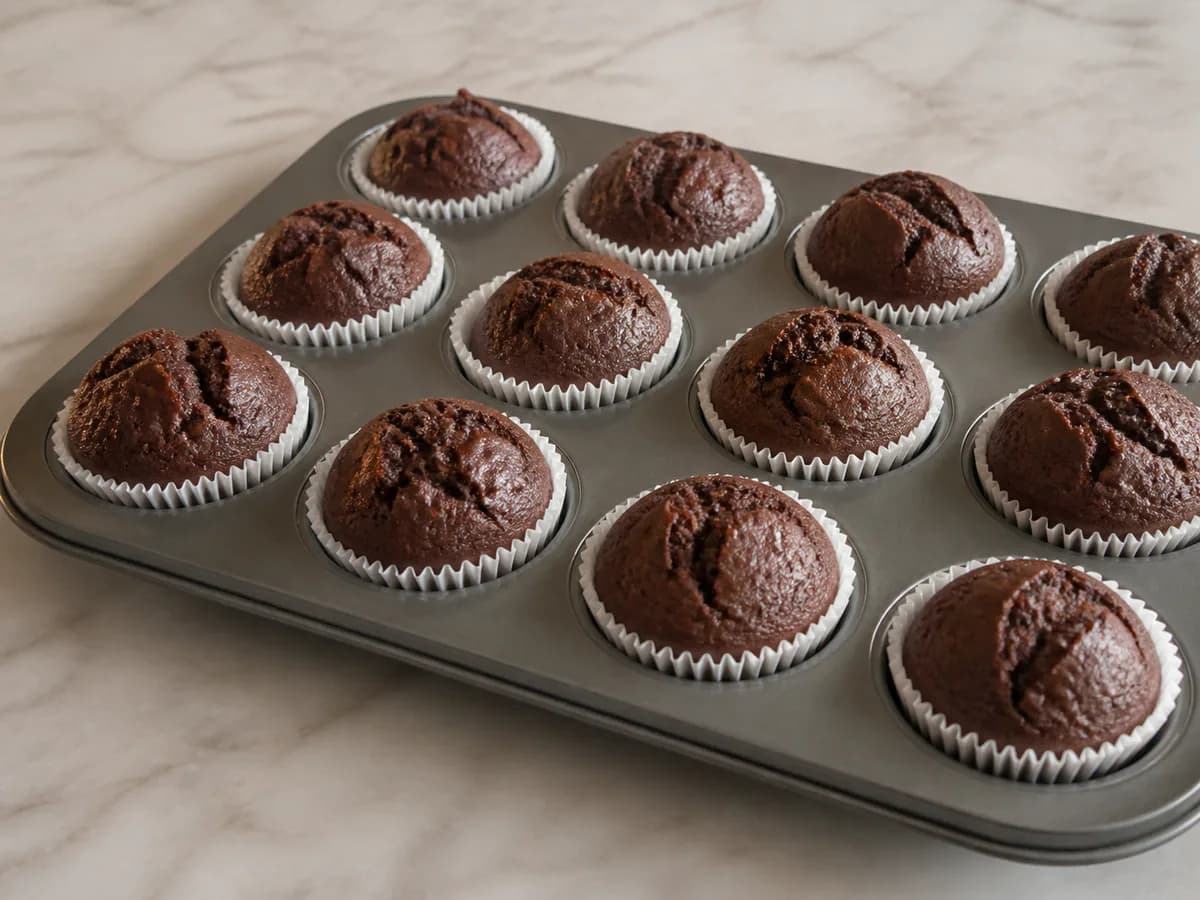Queques de Chocolate Fofinhos