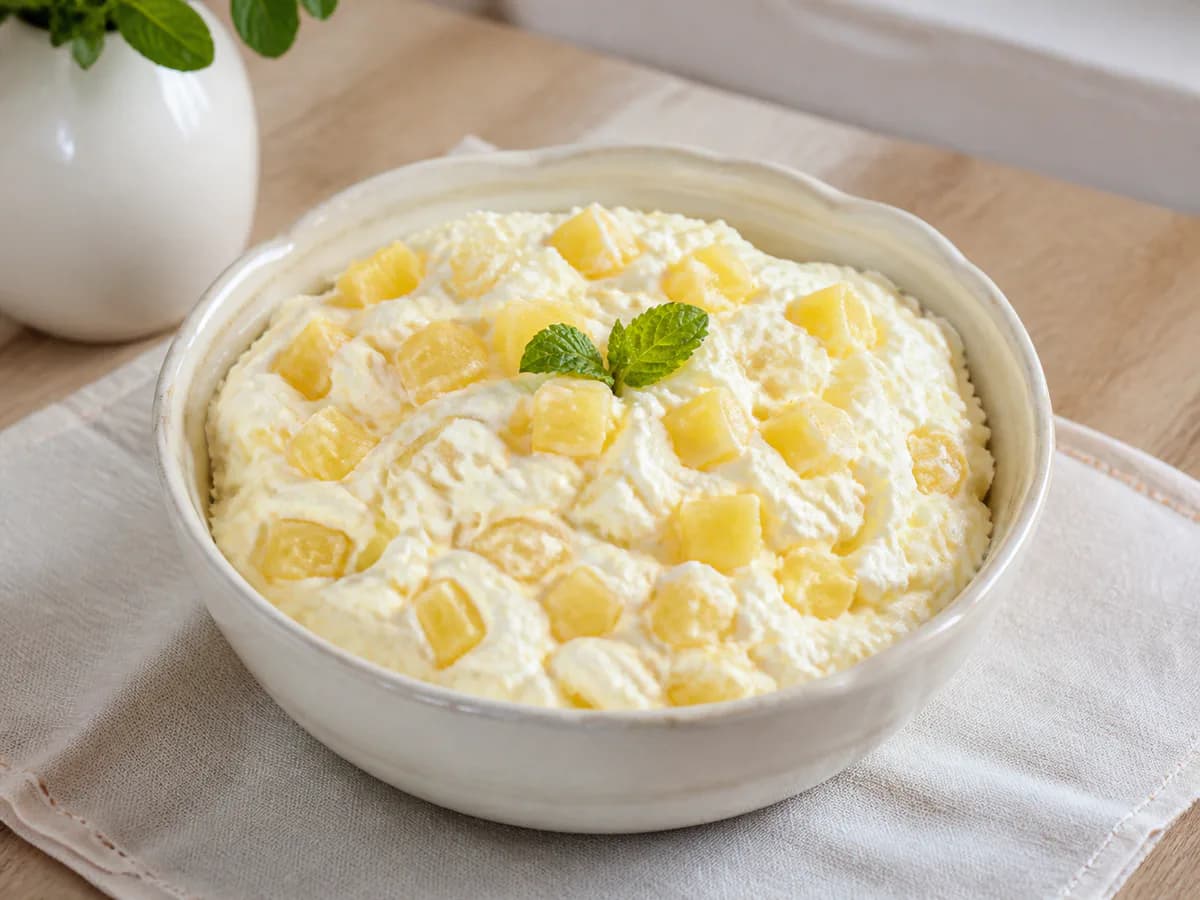 Sinfonia de Ananás com Natas e Canela