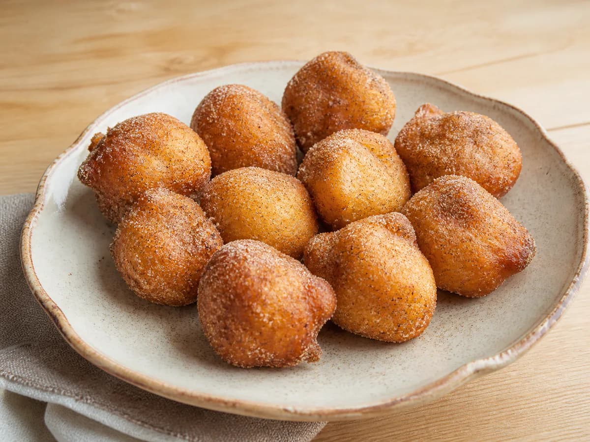 Sonhos Fritos de Limão