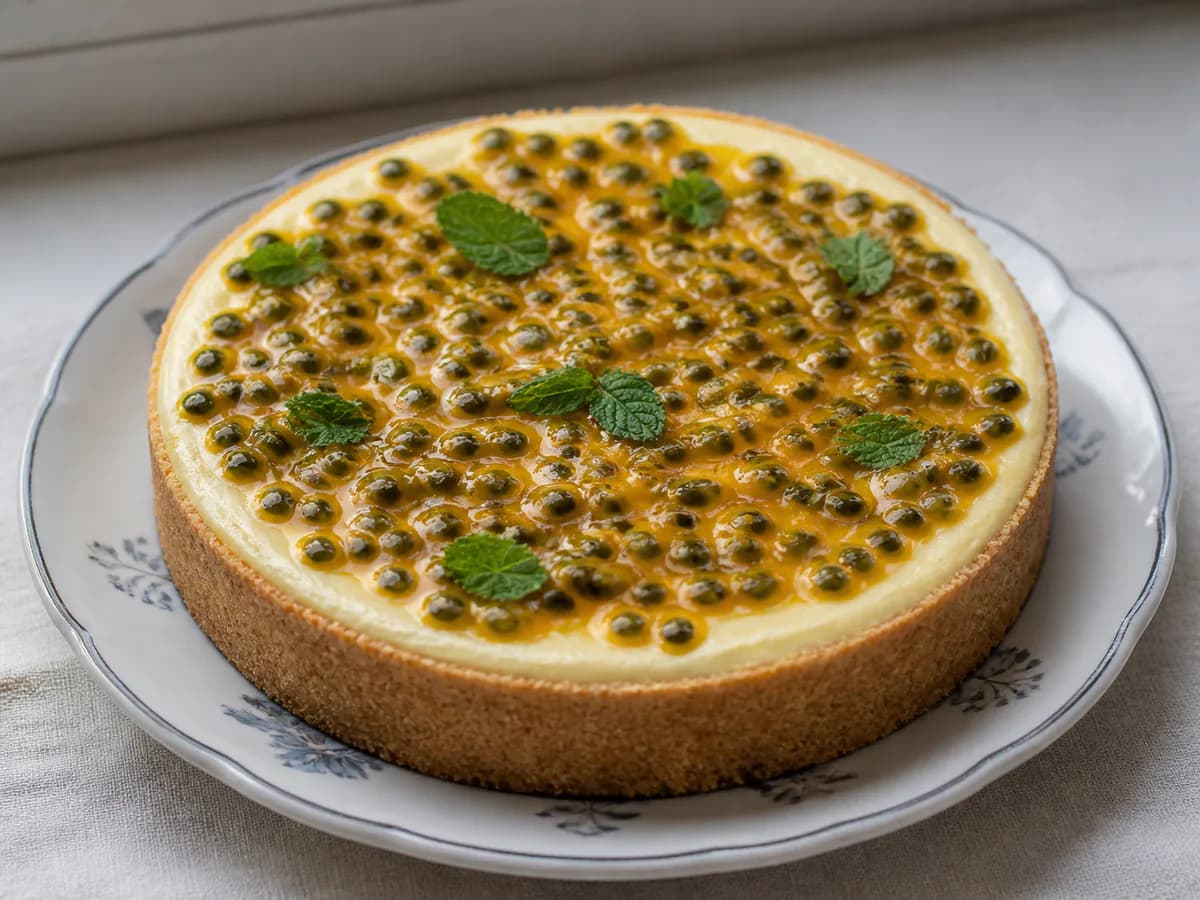 Tarte Bombom de Maracujá