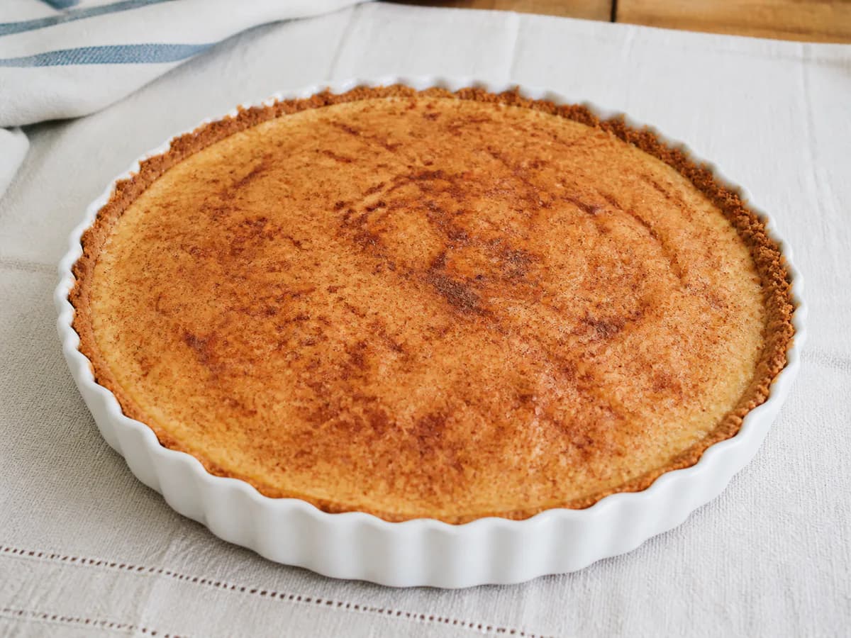 Tarte de Canela Cremosa