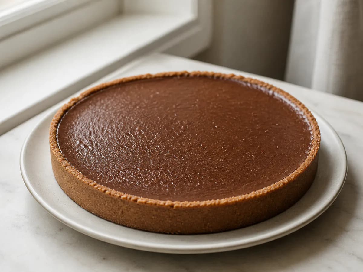 Tarte de Chocolate Cremosa