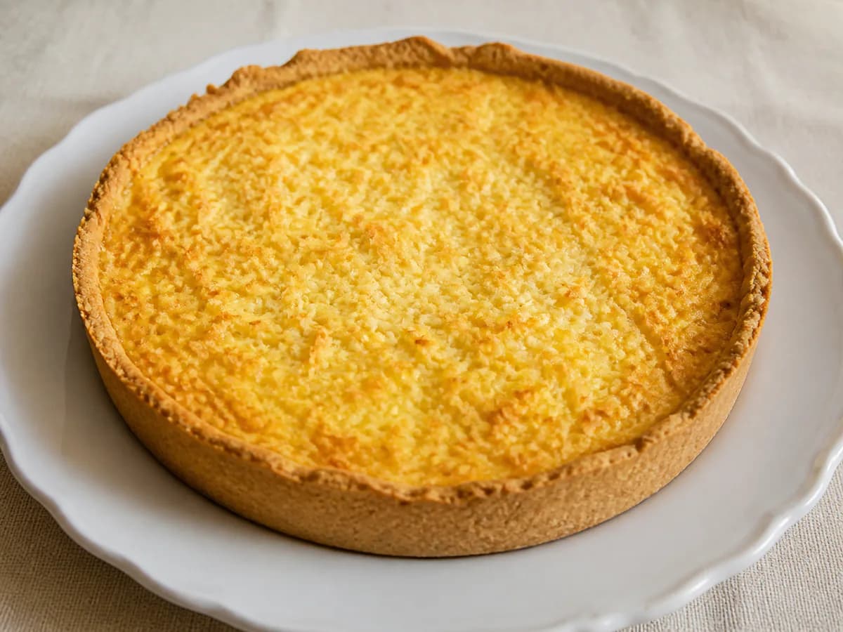 Tarte de Coco, Milho e Limão