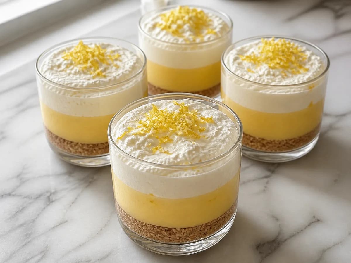 Tarte de Limão em Copo