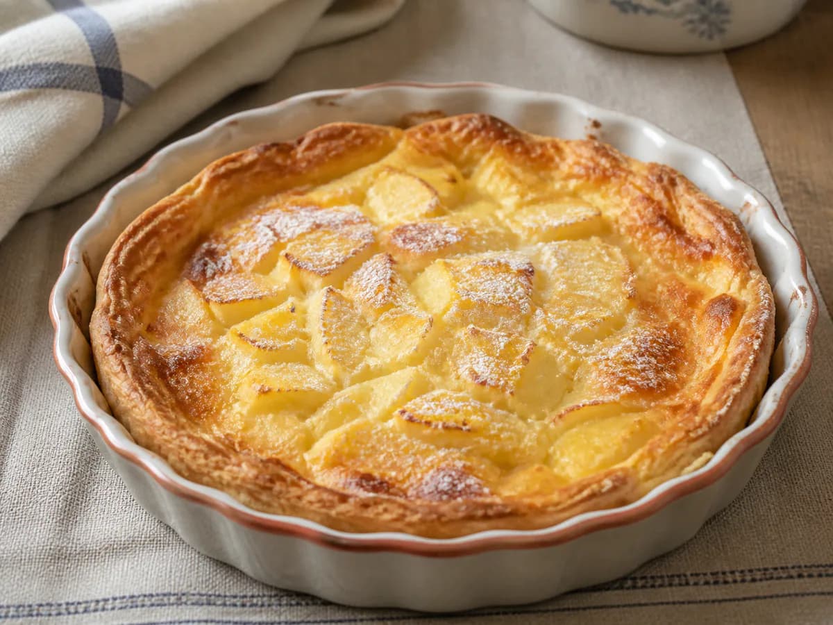 Tarte de Maçã Cremosa