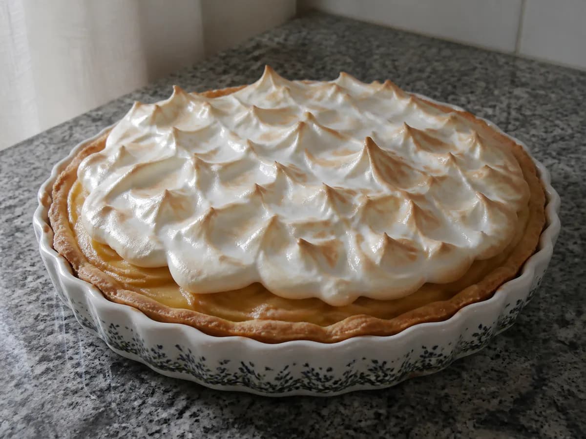 Tarte de Maçã Merengada